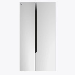 2 Door Apartment Size Refrigerator with Freezer, 7.2 cu ft, Platinum Series, Stainless Steel