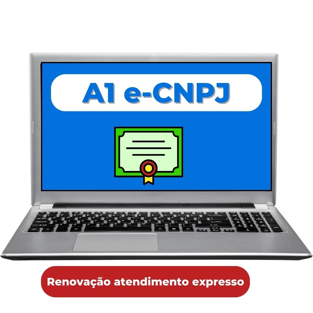 Renovação Certificado Digital A1 e-CNPJ