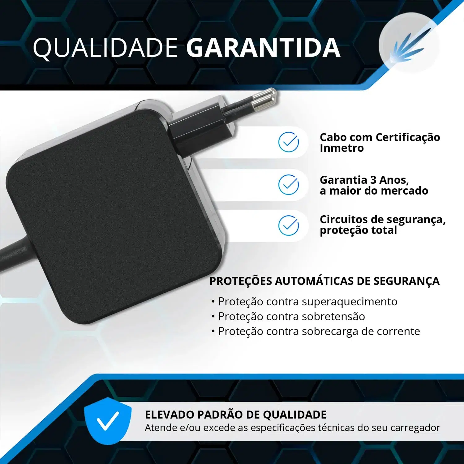 Carregador Fonte Notebook USB-C Tipo C 65W - Imagem 4