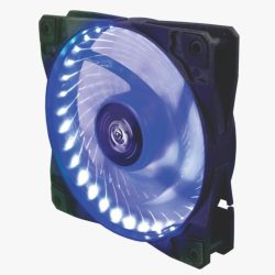 Fan Gabinete 12cm Led Azul Hoopson CL-033A